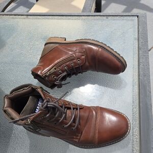 Madden Mens 7.5 Combat Boot Zip